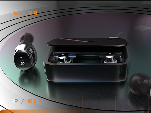 耳机套装建模模型