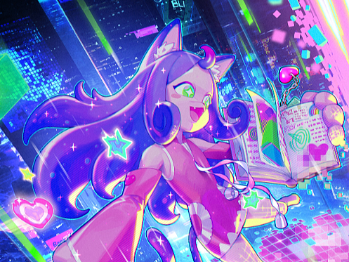 《跃迁旅人》宣传KV设计