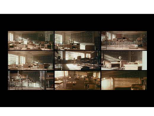 Classroom Interior Style Rendering 『2024』