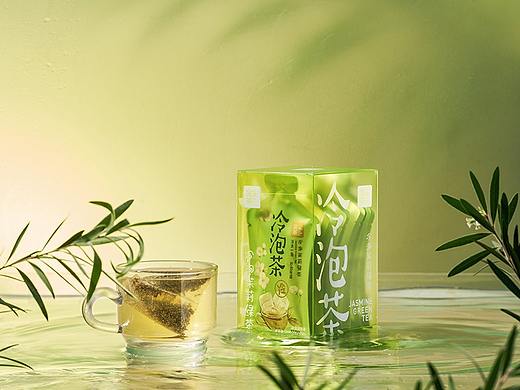 冷泡茉莉绿茶 | 金尘茶 x 黑方文化