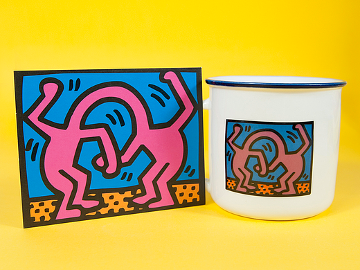 文创产品摄影——凯斯·哈林(Keith Haring）杯子