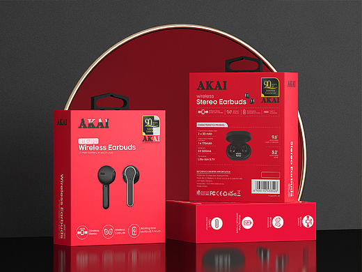 TWS 蓝牙耳机包装（外贸）