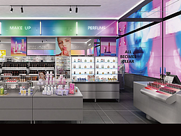 美妆时尚馆设计