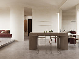 层次流动的感受空间