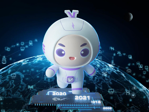元宇宙捏脸虚拟数字人制作卡通吉祥物三维模型制作