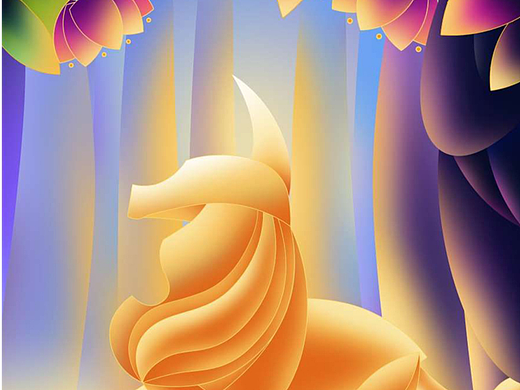 司法官和他的靈寵：皋陶獬豸（個人主頁-ZNDk1MjU4MzY=） - 其他平面 - 站酷設計師春小燕KKCY530原創(chuàng)素材 - 站酷ZCOOL