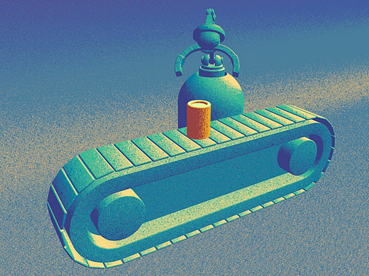 C4D-李翔老师小场景临摹-机械手臂（个人主页-ZNjE5ODI3OTI=） - 场景 - 站酷设计师多佛原创素材 - 站酷ZCOOL