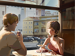 【LiAN】European Afternoon~生化危机里昂x艾达