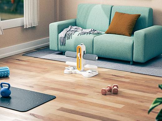 仰卧起做辅助器