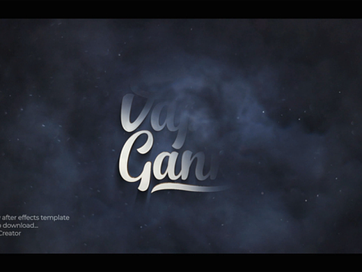 AE模板 | 动画炫酷特效震撼史诗烟雾LOGO标志片头