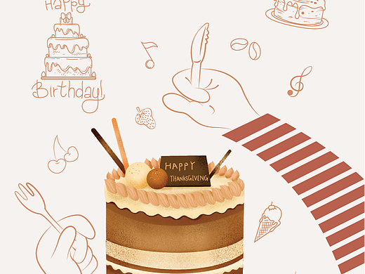 蛋糕店DM单（个人主页-ZNjc5MTQ0ODA=） - 其他平面 - 站酷设计师清竺原创素材 - 站酷ZCOOL