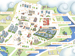 安吉未达未来城手绘地图