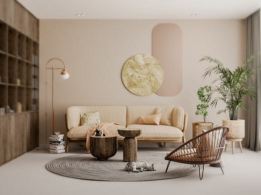 来一组KeyShot室内渲染（个人主页-ZNjE4MDI4MjA=） - 场景 - 站酷设计师余空鱼白原创素材 - 站酷ZCOOL