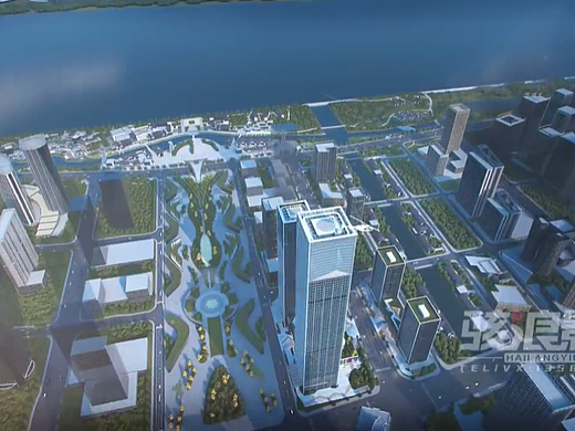 公建写字楼办公·杭州三维动画