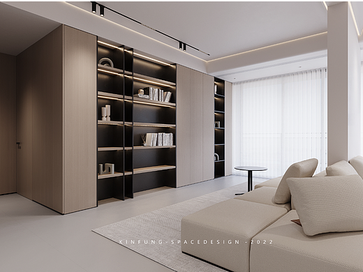 大地色系极简风 |183㎡ | 4居室  