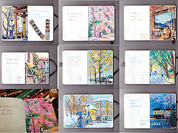 光阴小碎片#04 丙烯马克笔绘画日常