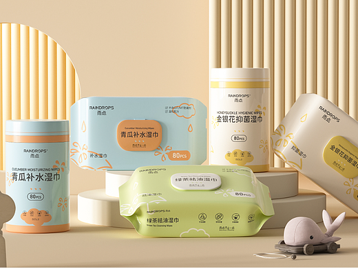 湿巾 品牌全案设计 湿巾logo设计 包装 包装设计 