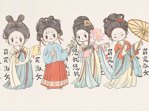 Q版古风人物合集