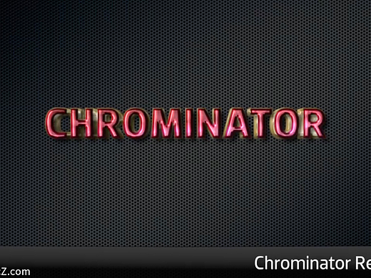 FCPX插件:闪亮的3D斜角效果Tokyo Chrominator