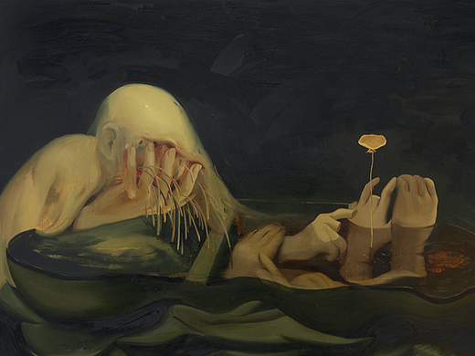 绘画艺术展 |《(Up)Rooted》