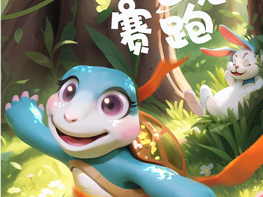 寓言故事封面再创作