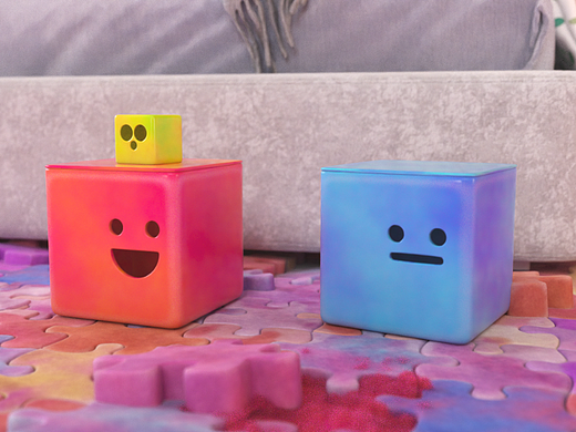 玩具小汽车梦幻童趣房间