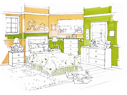 兒童房空間表現(xiàn)，教程視頻|第五課