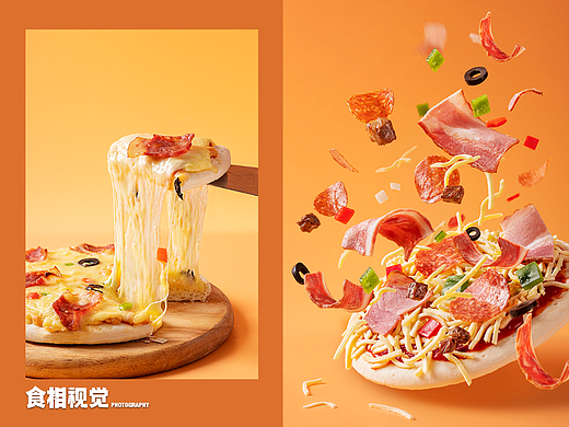披萨拍摄｜美食摄影 创意西餐电商食品拍摄X食相视觉