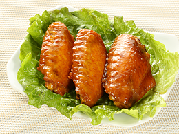 鸡翅、五香鸡翅、奥尔良鸡翅、美食摄影