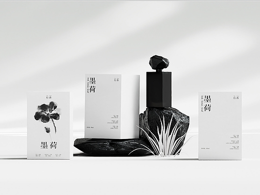 清冷东方凋香水包装设计