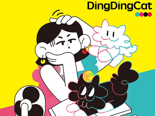 原创ip顶顶猫-养猫人如何好好读书 day8
