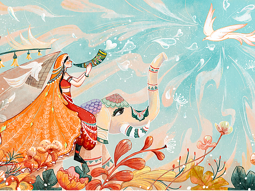 水彩装饰插画（个人主页-ZNjc3MTQwMzY=） - 艺术插画 - 站酷设计师pgydzz123原创素材 - 站酷ZCOOL