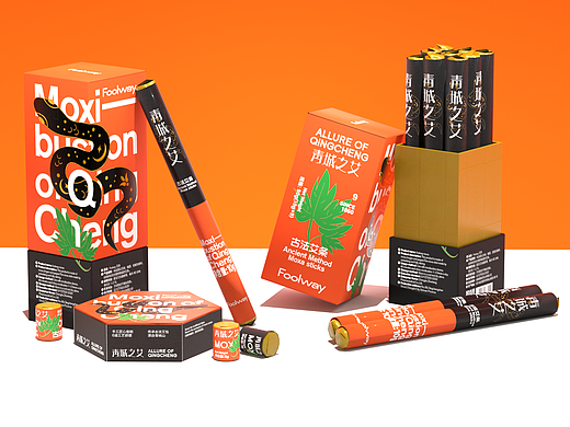 「青城之艾」——艾灸包装设计