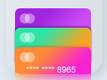 新拟态手表界面设计