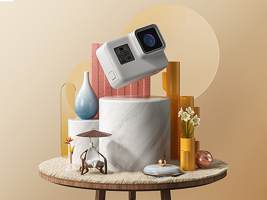 C4D-Oc 皮革相机渲染