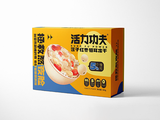 莲子红枣银耳冻干