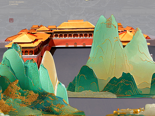 故宫POP-UP结构过程