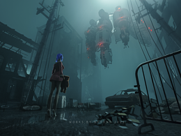 个人近期渲染作品和练习(C4D和blender都有) 