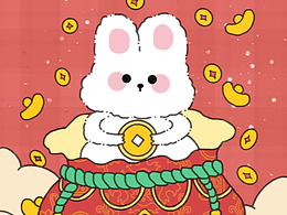 手機案例-兔年紅包