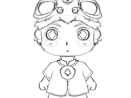 原创IP形象设计-招财小童子