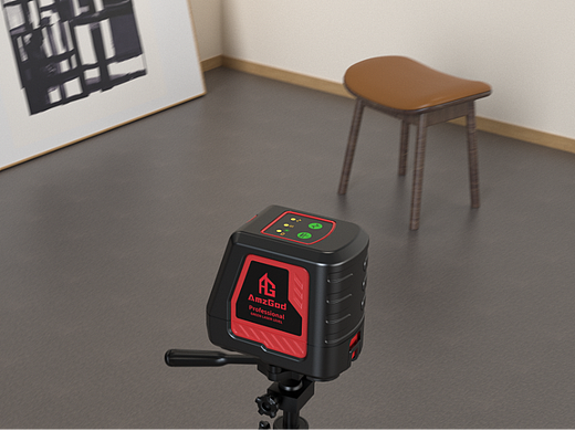 激光水平仪三维渲染小动画