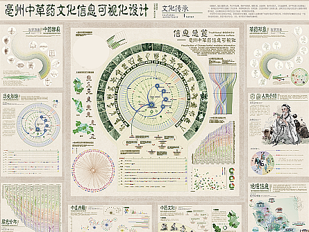 《亳州中草药文化信息可视化设计》