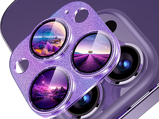 亚马逊 iPhone 14 ProMax 亚克力彩砂镜头膜