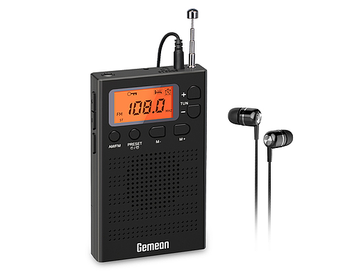 亚马逊设计 老年迷你收音机