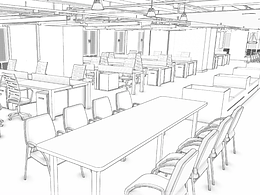 建筑线框图绘制