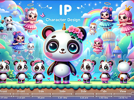 熊猫故事情感系列