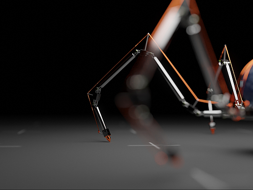 Blender机械蜘蛛动画