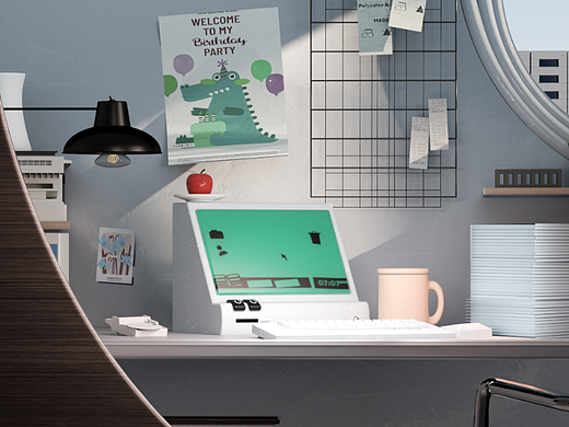 卡通風(fēng)作品·臨?。▊€人主頁-ZNjM4Nzk0MDg=） - 場景 - 站酷設(shè)計師阿闊耐原創(chuàng)素材 - 站酷ZCOOL