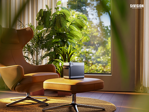 bang & olufsen 渲染测试稿
