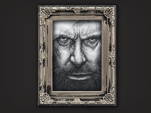 針管筆點繪|“金剛狼”“猩球崛起 凱撒”（個人主頁-ZNjY1MDU2MDg=） - 商業(yè)插畫 - 站酷設(shè)計師畫癆原創(chuàng)素材 - 站酷ZCOOL